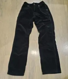 Wrangler ブラック コーデュロイ ロングパンツ 140cm