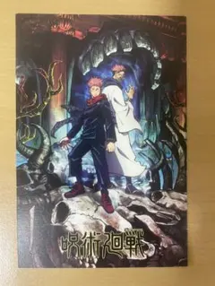 呪術廻戦 ポストカード 虎杖悠仁 両面宿儺