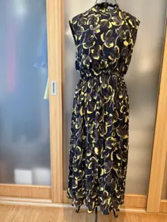 Ballsey ボールジィ 花柄プリーツワンピース 36 トゥモローランド