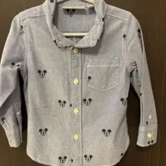 baby GAP ミッキーマウス柄 シャツ 2歳