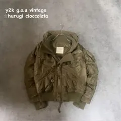 y2k g.o.a vintage MA-1 ジャケット