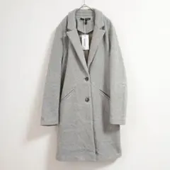 ZARA TRF ザラ チェスターコート グレー Lサイズ ロングコート