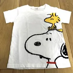 Tシャツ　スヌーピー　SNOOPY 110 こども　キッズ　半袖　白　キャラ　夏のサムネイル