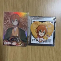 すとぷり ジェル コレクションカード ハート缶バッジ