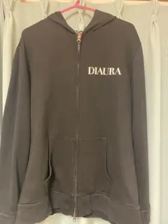 DIAURA バックロゴパーカー