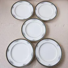 Noritake 花柄皿 5枚セット