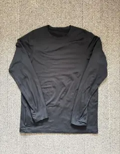 新品Mサイズ】lululemon クルーネック ワッフルニット 長袖シャツ