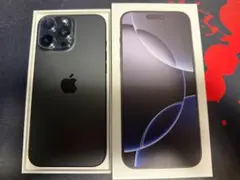 iPhone16ProMax256GB/バッテリー100%/ブラックチタニウム