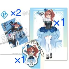 五等分の花嫁 きゃらっとくじ 三玖　クリアポスター　ラバスト　ひこくじ