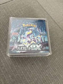 ポケモンカードゲーム バイオレットex シュリンク付き　ケース付き