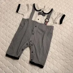 新品　フォーマル　タキシード　ロンパース　お食い初め　お宮参り