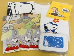【非売品•未使用】PEANUTS/スヌーピー 青森銀行ノベルティグッズ7set