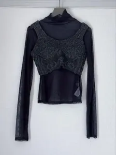 【LAGUNAMOON】ビスチェコンビプルオーバー