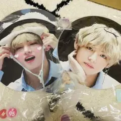 BTS テテ　うちわ