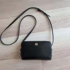 トリーバーチ:PARKER ダブルジップミニバック ウォレットバックused