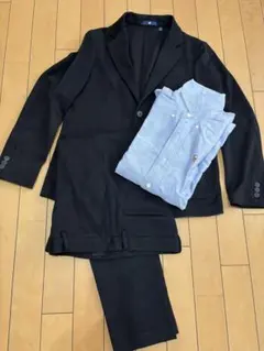 ユニクロキッズ　フォーマルスーツ　150cm 卒業式　ラルフボタンダウン付き