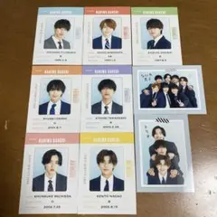 なにわ男子 ID風カード