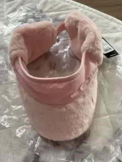 Adidas golf バイザー（耳あて付き）