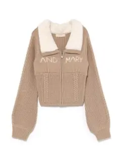 Mary logo zip tops andmary 未使用 - メルカリ