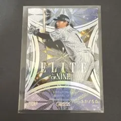 50枚限定 BBM 2025 ジェネシス 藤原恭大 ELITE OF NINE
