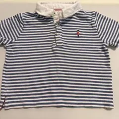albetta ストライプポロシャツ 1-2歳用