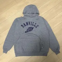 ラッセル 90s USA製 ウイングフットパーカー XXL霜降りグレー×パープル