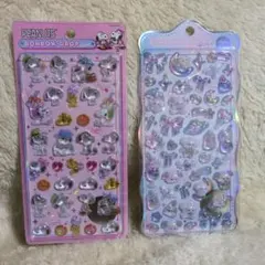 ボンボンドロップシール　スヌーピー　チュルキラ　わんわんボンボン