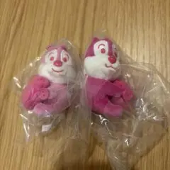 ディズニー　ファンダーランド　パルパルーザ　チップ　デール　ぬいぐるみチャーム