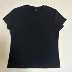 UNIQLO ブラック 半袖ミニTシャツ Mサイズ
