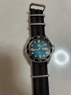 ORIENT マコ自動巻き腕時計 グリーン文字盤26年8月購入 - メルカリ
