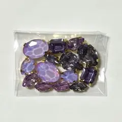 在庫1 台座付きビジュー76