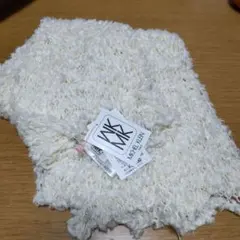 新品　タグ付き　MICHEL KLEIN ストール　マフラー　白　ホワイト