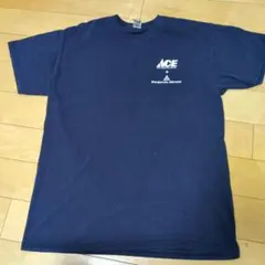 ​ACE Hardware × Benjamin Moore 企業ロゴ T紺 L