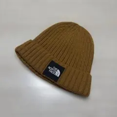 THENORTHFACE.KIDS.ニット帽.帽子.F.キャメル.