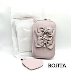 【新品未使用】ROJITA 　非売品ノベルティ　スマホショルダーバッグ　ピンクのサムネイル