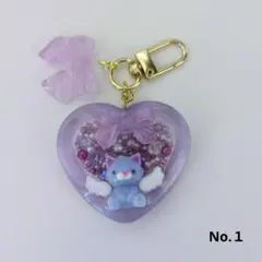 No.2712ハンドメイド ヘアゴム レジン ドライフラワー 黒猫ちゃん
