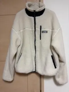 フリースジャケット クリーム