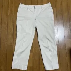 日本製★バーバリーロンドン　パンツ　ベージュ　サイドファスナー　40のサムネイル
