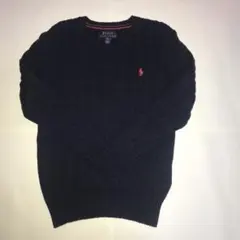 レモングラス様専用 ネイビー ケーブルニットセーターS/P(8)