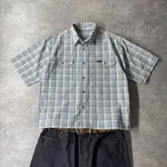 carhartt カーハート 半袖チェックシャツ 短丈 ボックス cboyのサムネイル