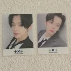 TXT ヨンジュン FIGHT OR ESCAPE クリアトレカ　2枚セット