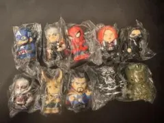 アベンジャーズ指人形10体セット