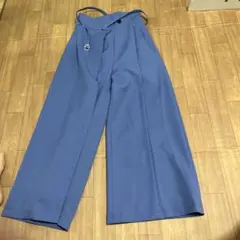 UNITED TOKYO HAKAMA タックワイドパンツ ネイビー - メルカリ