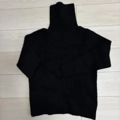 RAGEBLUE 黒 タートルネック セーター ニット S
