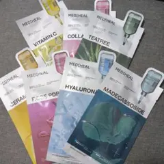 MEDIHEAL メディヒール　パック　マデカソサイド他7種セット