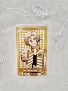 A3! 摂津万里　2nd Anniversary Cafe アクリルブロック