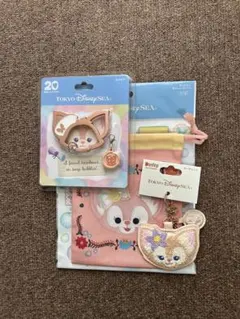東京ディズニーシー リーナベル.カラビナ.キーチェーン.巾着3点セット
