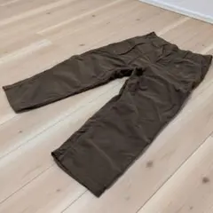 UNIQLO ワイドパンツ ブラウンカラー メンズМサイズ
