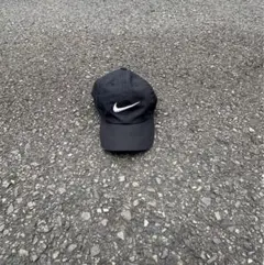 00s nike cap スウォッシュ 刺繍 センター Y2K 希少レア