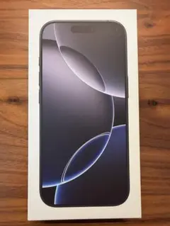 超美品 Apple iPhone 16 Pro SIMフリー ブラックチタニウム
